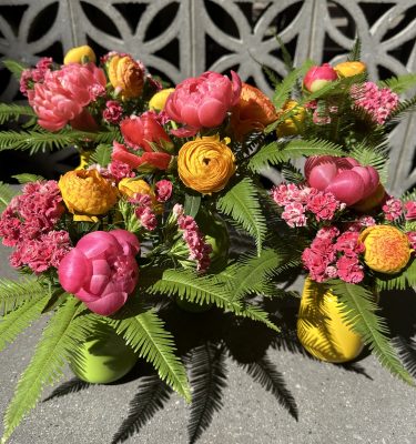 MK Bud Vase Arrangement