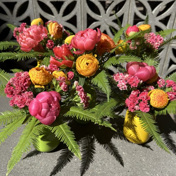 MK Bud Vase Arrangement