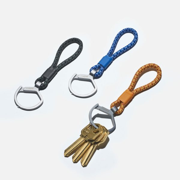 Rope split key ring