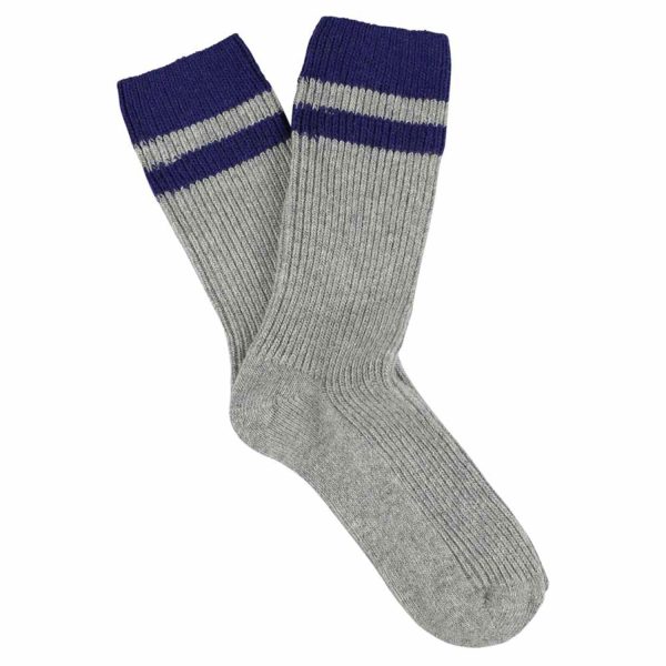 Socks • Men’s cashmere stripes