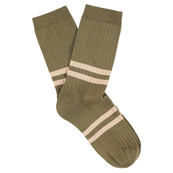 Socks • Women’s cotton striped - Image 4